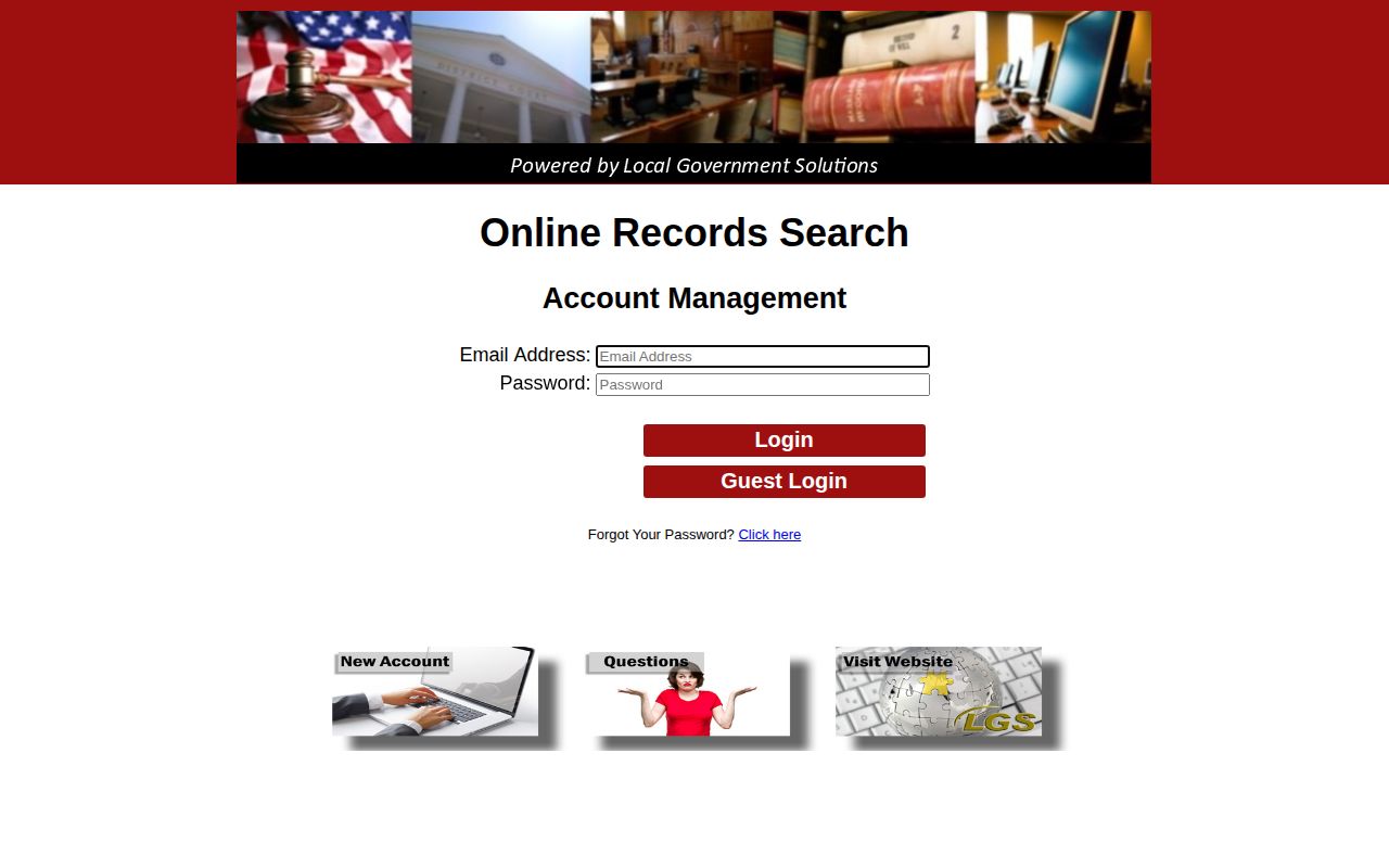 Runnels County release record official index search